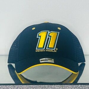 Black and Yellow Denny Hamlin Cap
